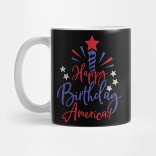 Happy Birthday America Mug